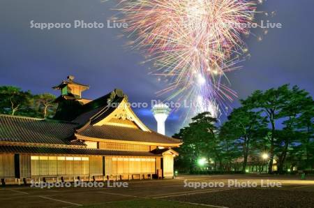 箱館奉行所　冬花火