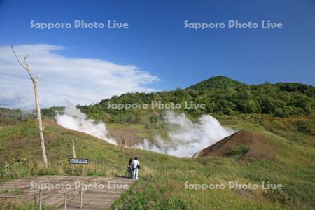 有珠山西山火口