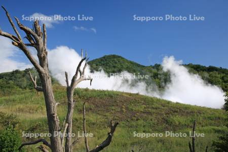 有珠山西山火口