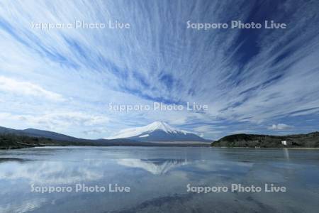 山中湖と富士山　世界遺産