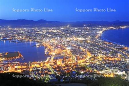 函館山から函館市街の夜景