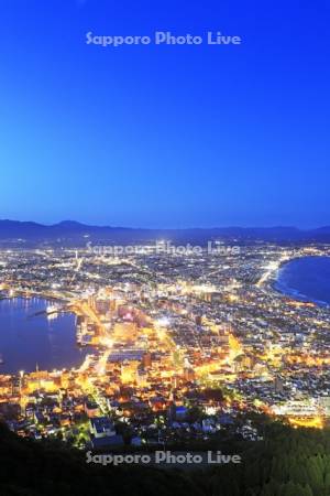 函館山から函館市街の夜景