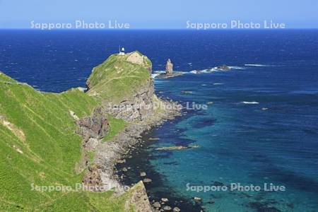 積丹半島の神威岬