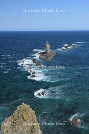 積丹半島の神威岬