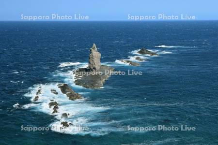 積丹半島の神威岬