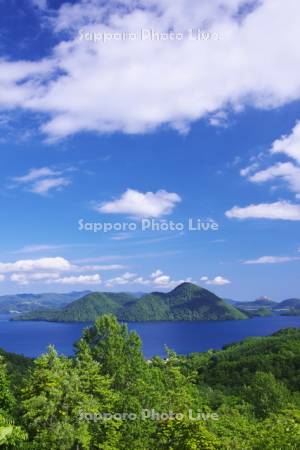 洞爺湖と昭和新山