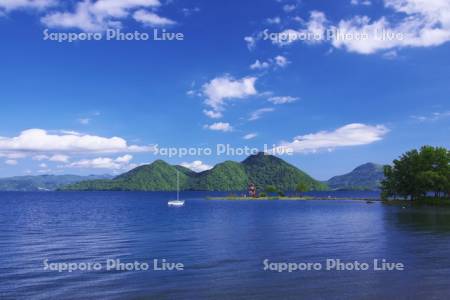 洞爺湖と昭和新山