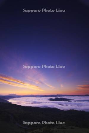 屈斜路湖の雲海