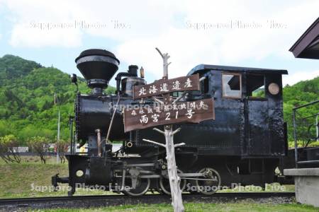 森林鉄道蒸気機関車　雨宮21号