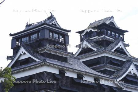 熊本地震後の熊本城