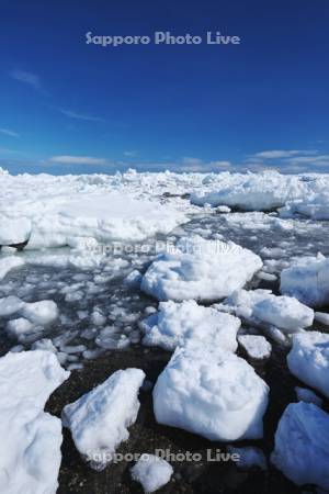 野付半島の流氷