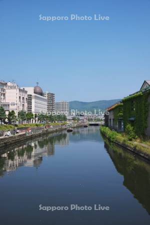 小樽運河と小樽運河クルーズ