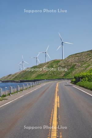 オロロンラインと風力発電