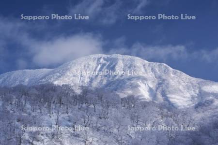 オロフレ山と樹氷