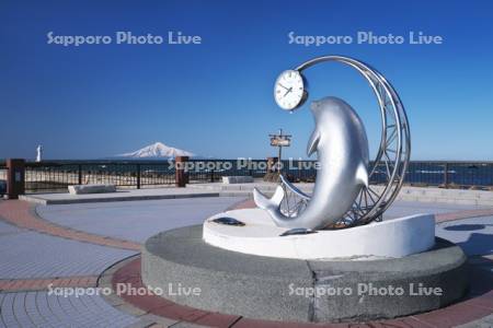 ノシャップ岬と利尻島