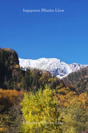 大雪山と層雲峡の秋