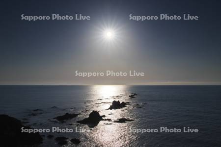 襟裳岬の朝と太平洋