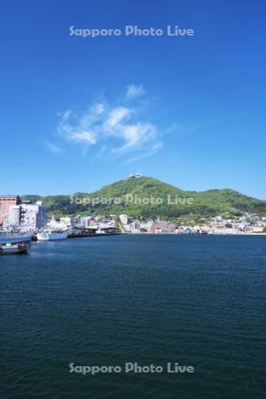 函館山と函館湾