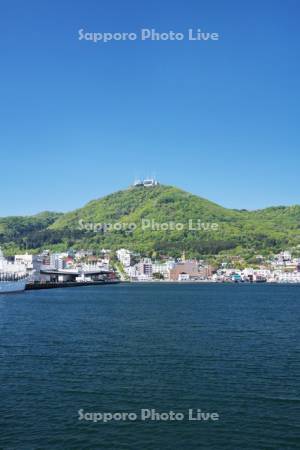 函館山と函館湾