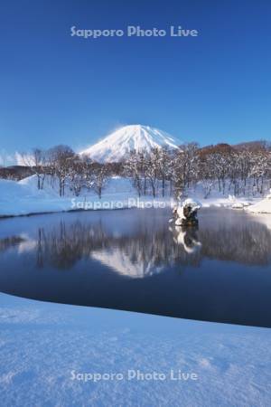 羊蹄山とふきだし公園