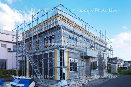 住宅（アパート）の建築工事