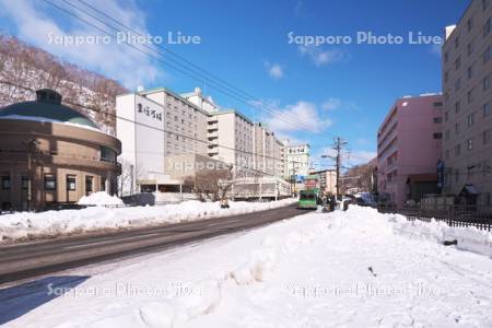 登別温泉街