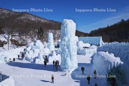 千歳・支笏湖氷濤まつり　氷の美術館