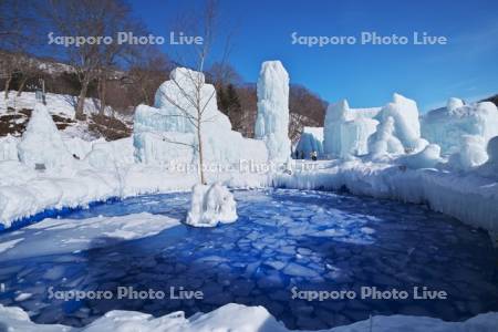 千歳・支笏湖氷濤まつり　氷の美術館