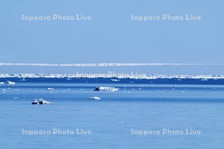 幻氷（蜃気楼）と流氷とオホーツク海