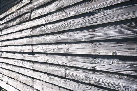 旧佐賀家漁場　番屋の板壁