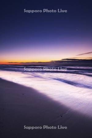 十勝の朝の海（太平洋）