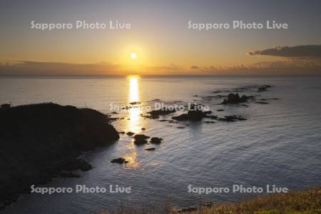 襟裳岬の日の出