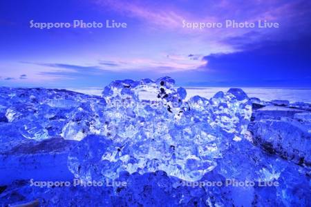 十勝のジュエリーアイスの朝