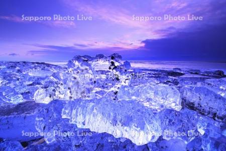 十勝のジュエリーアイスの朝