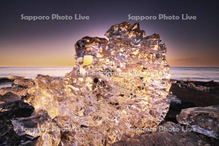 十勝のジュエリーアイスの朝