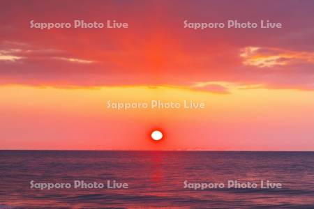 日の出と太平洋