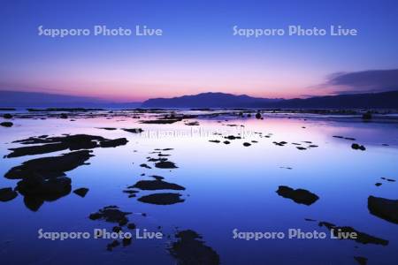 寿都湾の朝