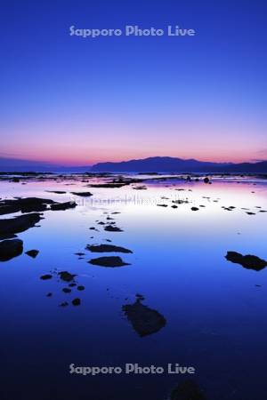 寿都湾の朝