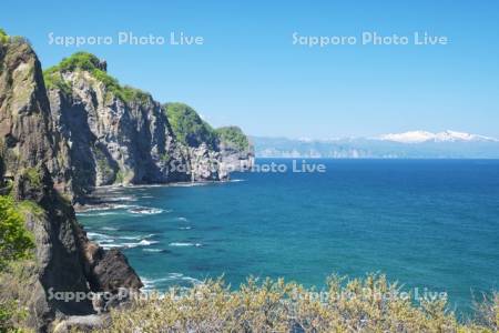 オタモイ海岸と積丹半島