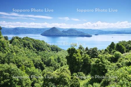 洞爺湖と中島
