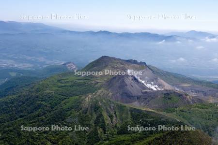 有珠山西山火口　空撮