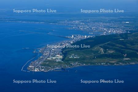 ノシャップ岬　空撮