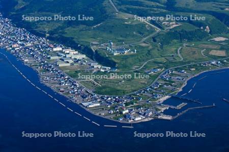 ノシャップ岬　空撮