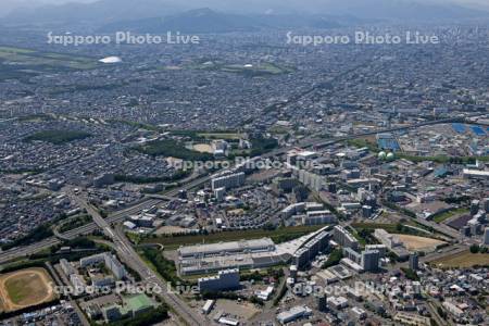 大谷地インター大谷地周辺