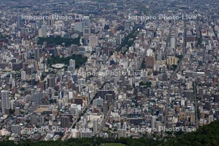 円山周辺より中心部