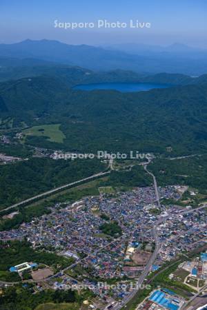 登別駅から倶多楽湖