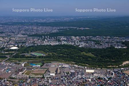 真駒内公園周辺