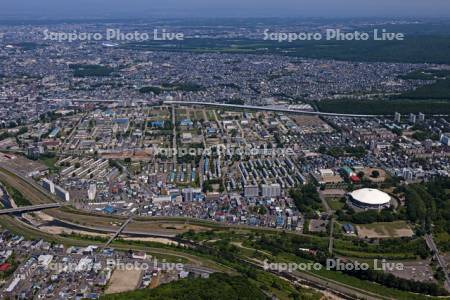 真駒内から陸上自衛隊真駒内駐屯地