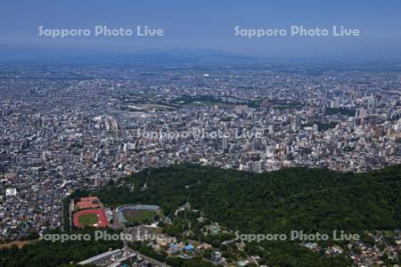 円山から札幌市内