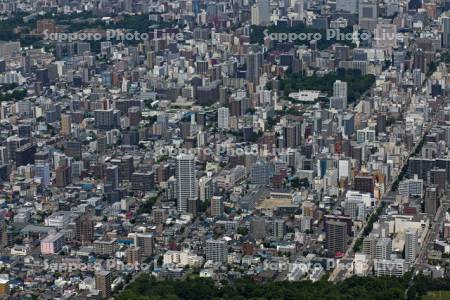 円山から札幌市内